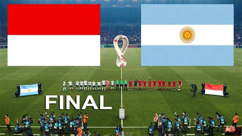 indonesia vs argentina score soccer